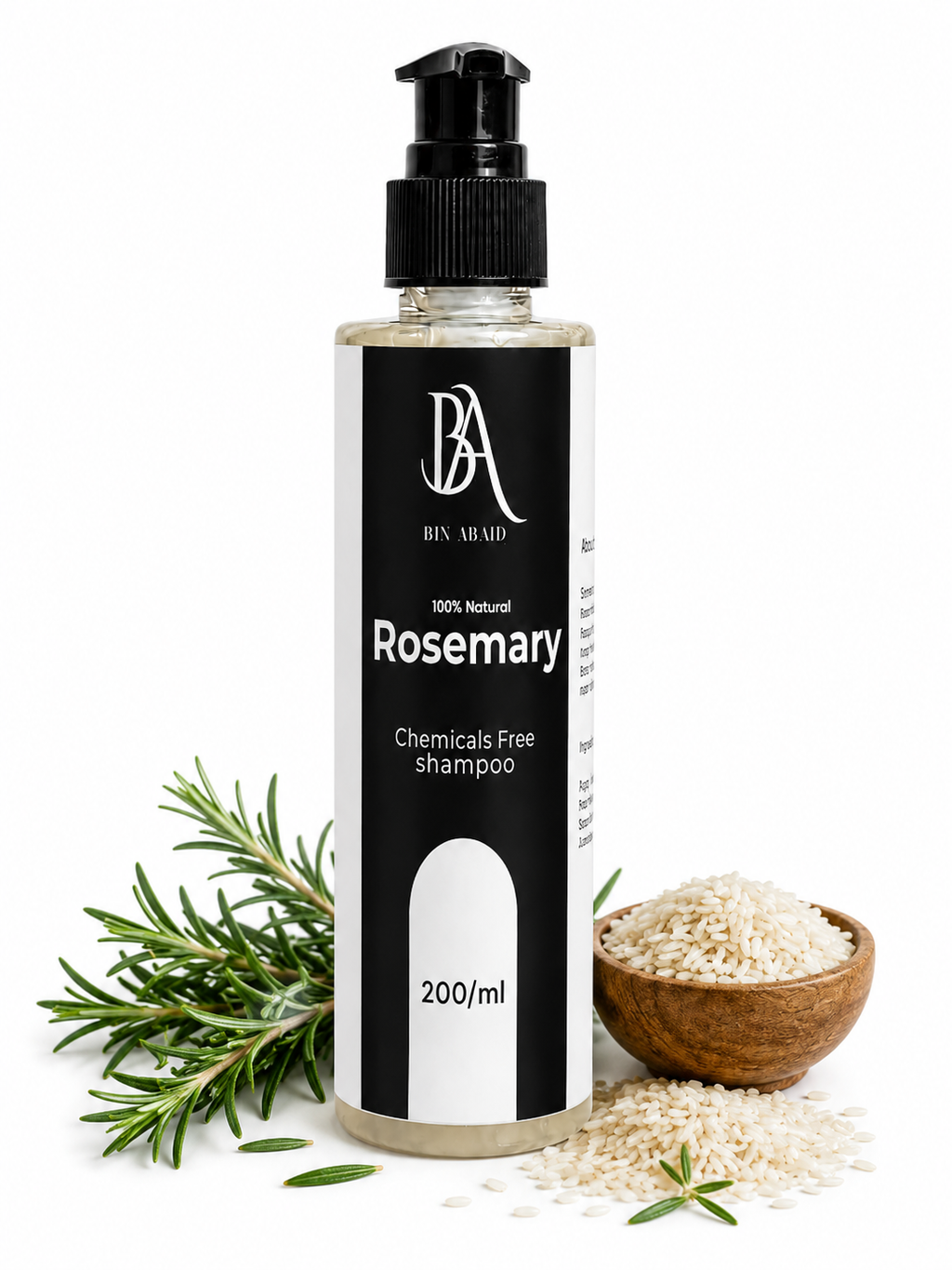 Rice&Rosemary Shampoo (Rosemary Formula)